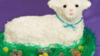 Easter lamb cake ii