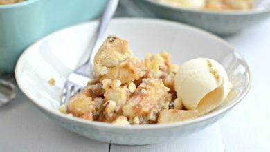 Crumble apple recipe pear