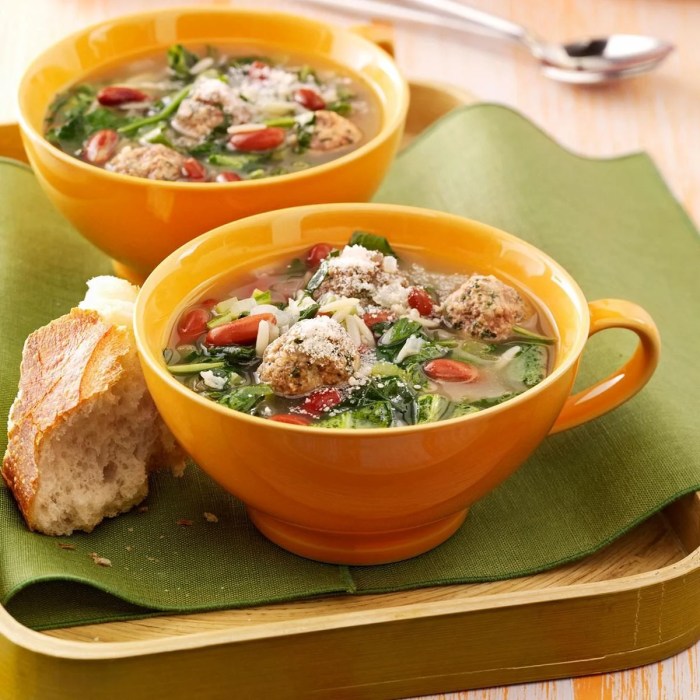 Italian wedding soup i