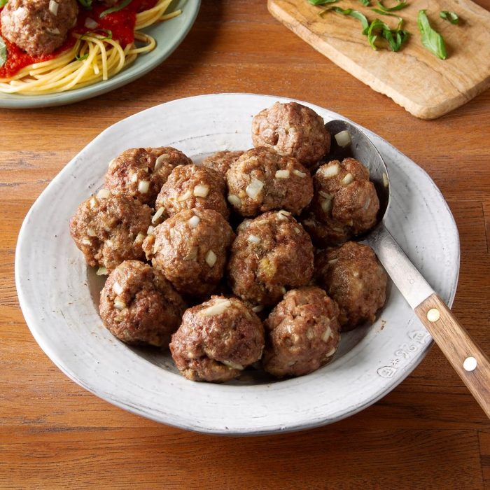 Fast and friendly meatballs