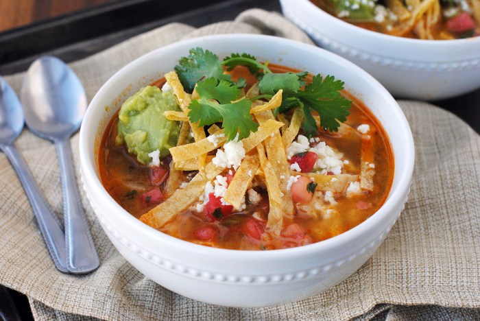 Slow cooker mexican chicken soup