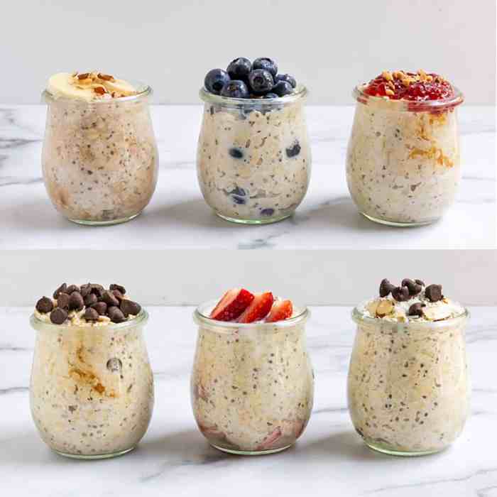 No cook overnight oatmeal