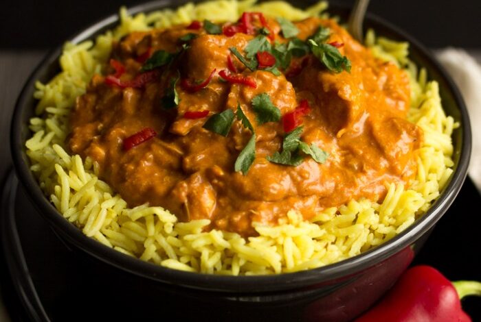 Slow cooker chicken curry