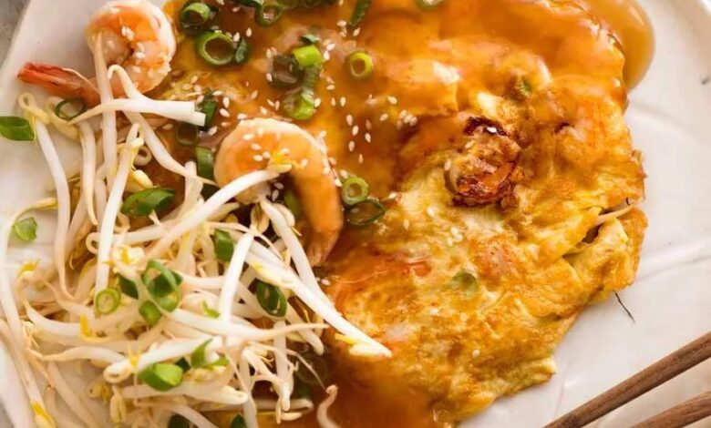 Shrimp egg foo young