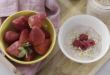 Bircher muesli swiss oatmeal