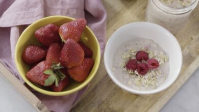 Bircher muesli swiss oatmeal