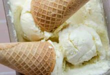 Coconut pineapple ice cream