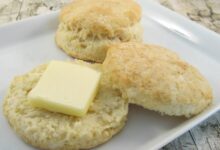 Fluffy sour cream biscuits