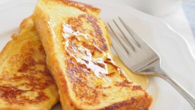 French toast without milk