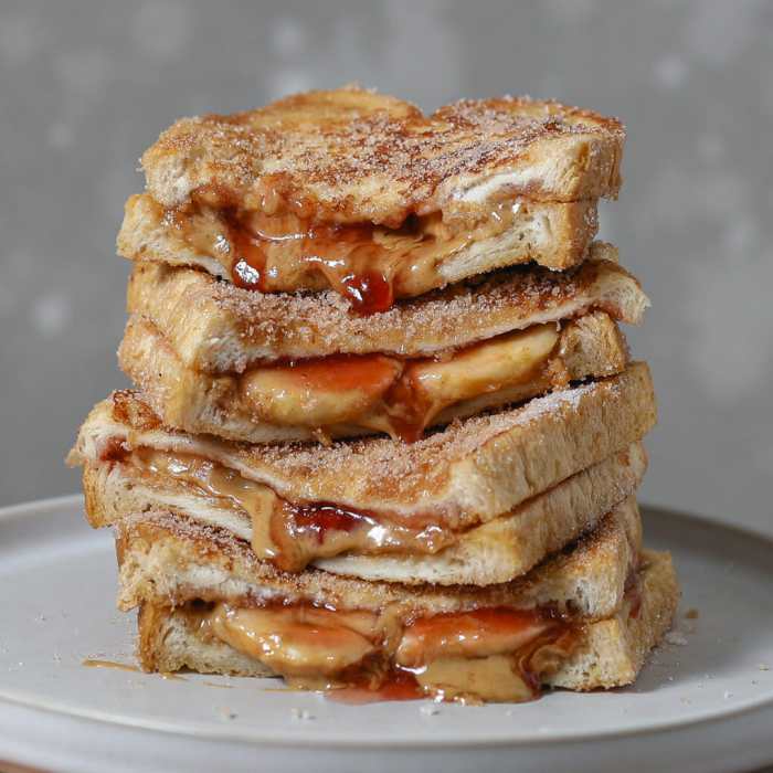 Peanut butter french toast