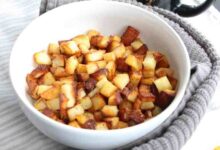 Home fried breakfast potatoes