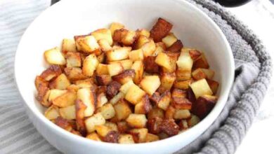 Home fried breakfast potatoes