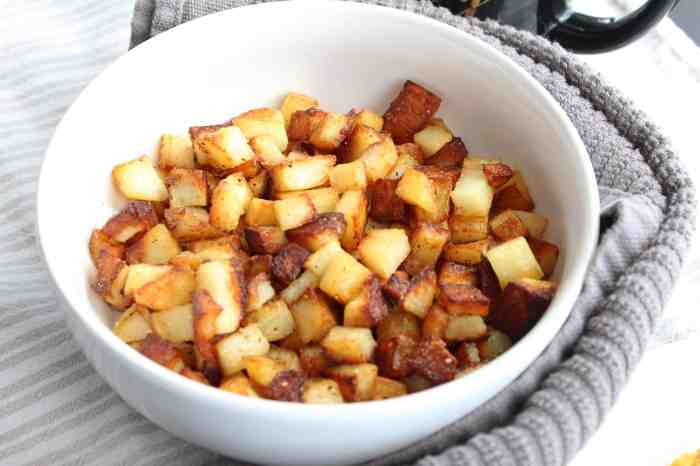 Home fried breakfast potatoes