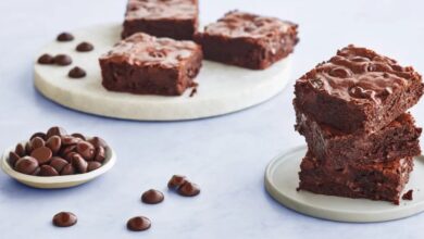 Classic ghirardelli chocolate brownies