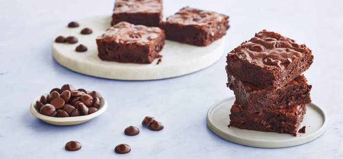 Classic ghirardelli chocolate brownies