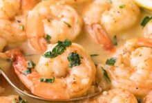 Camarones al ajillo garlic shrimp