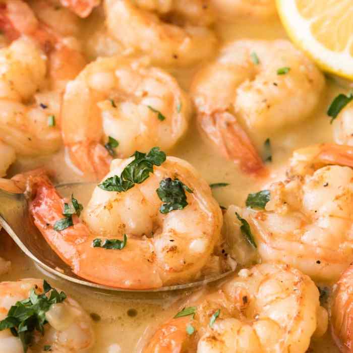 Camarones al ajillo garlic shrimp