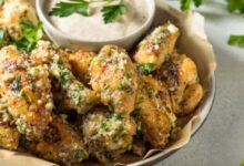 Garlic parmesan wing sauce