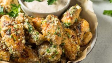 Garlic parmesan wing sauce