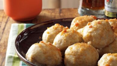 Schupfnudeln german fried potato dumplings