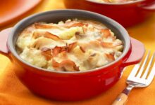 Holiday ham and potato casserole