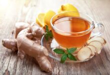 Hot and sweet ginger drink