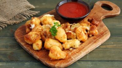 Gluten free fried cheese curds