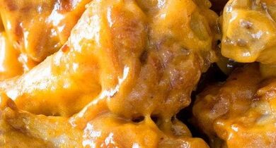 Gold fever chicken wing sauce