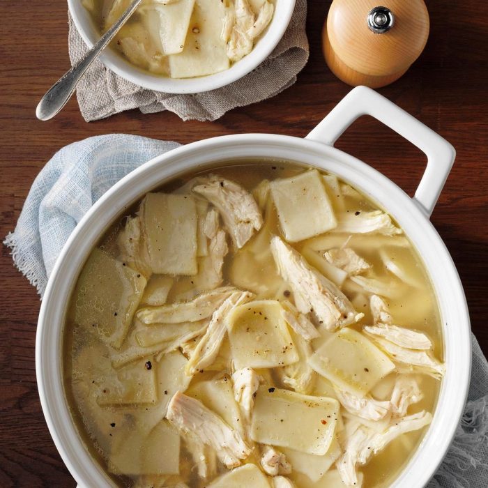 Chicken and dumplings i