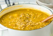 Colorado green chili chile verde