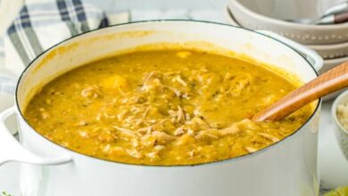 Colorado green chili chile verde