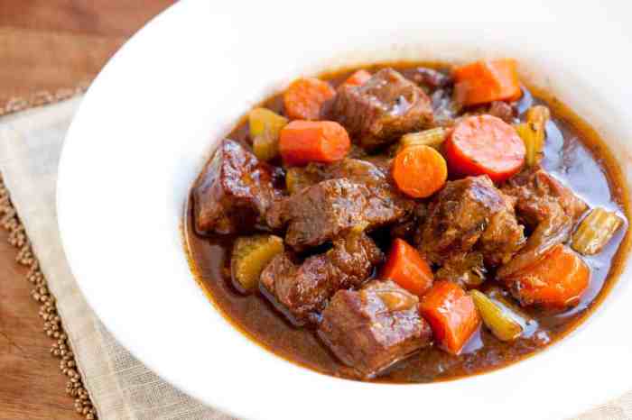 Beef and guinness stew