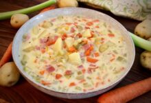 Chef johns ham and potato soup