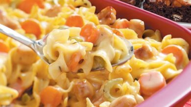 Chicken noodle casserole i