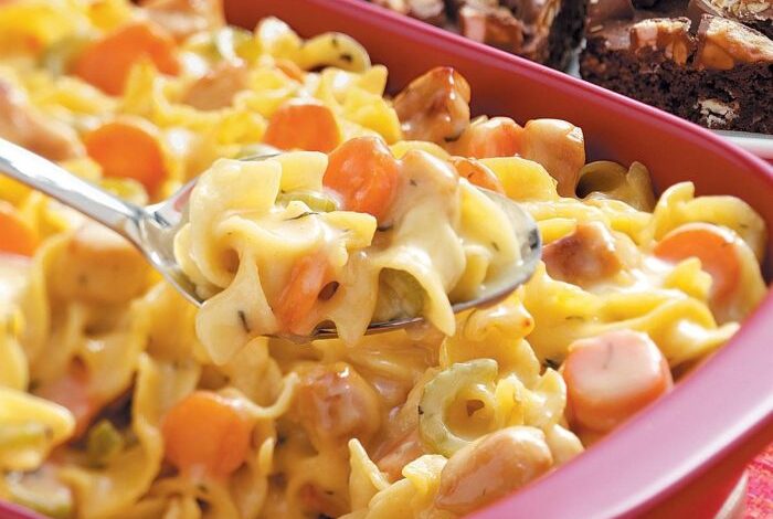 Chicken noodle casserole i