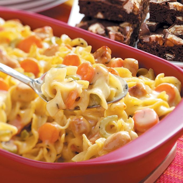 Chicken noodle casserole i