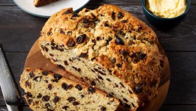 Irish soda bread and whiskey butter