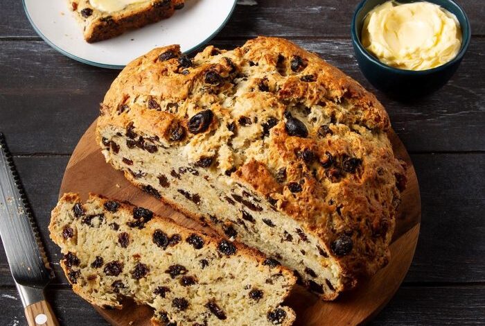 Irish soda bread and whiskey butter