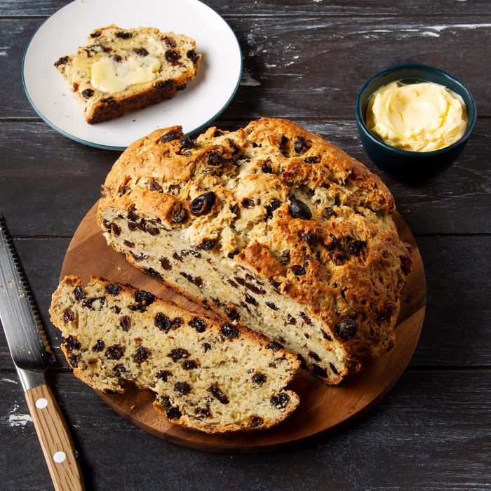 Irish soda bread and whiskey butter