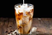 Delicious homemade iced coffee