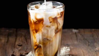 Delicious homemade iced coffee