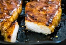 Quick and easy honey garlic pork chops