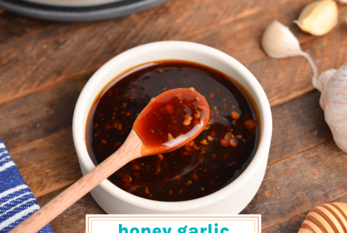 The best homemade honey garlic sauce