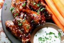 Wings garlic chicken honey sauce wing fingers lick delicious because want category re off they so will