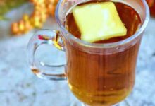 Hot rum buttered mix holiday sandra alaska recipes beverage festive must favorite recipe family