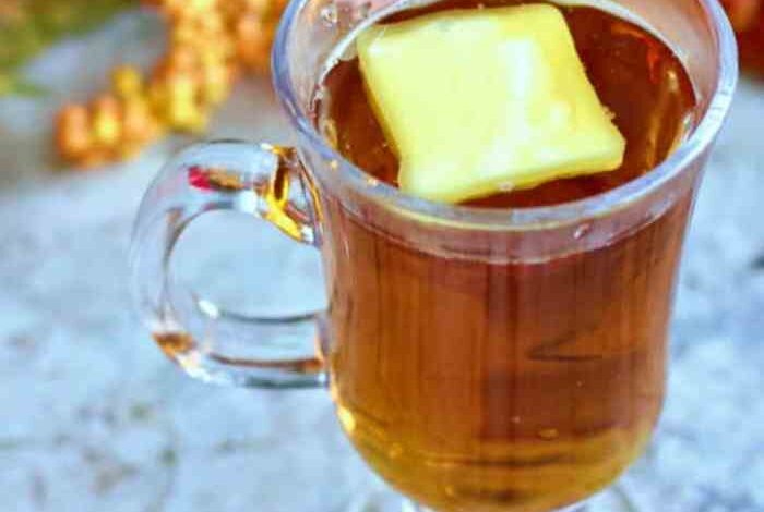 Hot rum buttered mix holiday sandra alaska recipes beverage festive must favorite recipe family