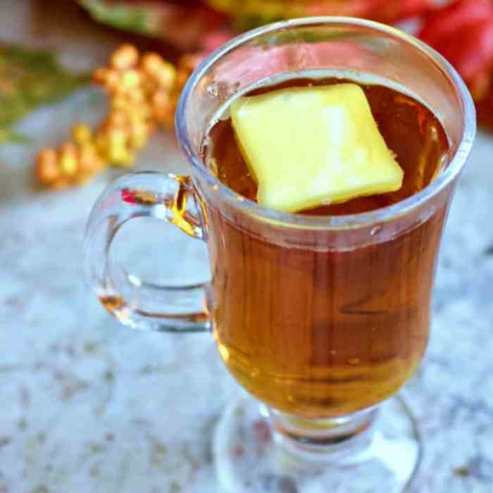 Hot rum buttered mix holiday sandra alaska recipes beverage festive must favorite recipe family