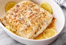 Halibut baked mayonnaise herbed crust downshiftology herbs recipes alaska creamy