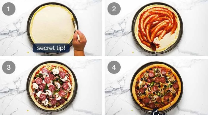 No yeast pizza crust