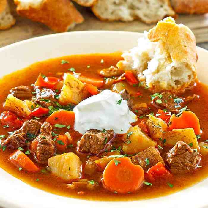 Chef johns beef goulash